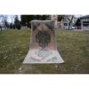 Vintage Turkish Oushak Gallery Rug, Wide Runner | Runner Rug in Rugs by Vintage Pillows Store. Item made of cotton & fiber