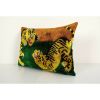 Tiger Silk Ikat Velvet Pillow | Sham in Linens & Bedding by Vintage Pillows Store. Item made of cotton