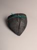 Green Cord Vessel | Ornament in Decorative Objects by Wood Alchemist Studio. Item made of wood