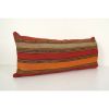 Handmade Striped Minimalist Design Red Turkish Anatolian | Sham in Linens & Bedding by Vintage Pillows Store. Item composed of cotton and fiber