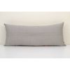 16" x 38" Long Lumbar King Bed Vintage Black Cotton Suzani | Sham in Linens & Bedding by Vintage Pillows Store. Item made of cotton