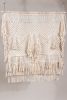 Large Tassel Wall Hanging | Macrame Wall Hanging in Wall Hangings by Modern Macramé by Emily Katz. Item composed of wood & fabric