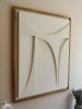 No. 03 Japandi Plaster Wall Relief - Scandinavian Neutral Decor | Wall Sculpture in Wall Hangings by Joseph Aurelius