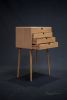 Mid Century Chest of Drawers, Cabinet with 4 Drawers | Dresser in Storage by Manuel Barrera Habitables. Item composed of walnut