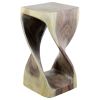 Haussmann® Original Wood Twist Stool 12 X 12 X 23 | Chairs by Haussmann®