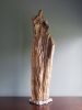 Burl Driftwood Sculpture "The Beaten Path" with Marble Base | Sculptures by Sculptured By Nature  By John Walker. Item composed of wood in minimalism style