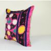 Handmade Embroidered Suzani Pillow Handwoven Pillow | Sham in Linens & Bedding by Vintage Pillows Store. Item composed of cotton