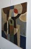 Presence silencieuse - peinture geometrique | Decorative Objects by Sophie DUMONT.