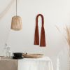 Minimalistic Soft woven arch tassel - Oatmeal Aarya | Macrame Wall Hanging in Wall Hangings by YASHI DESIGNS by Bharti Trivedi. Item made of fiber