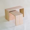 DRIFT Nesting Bench & End Table Set | Benches & Ottomans by JOHI
