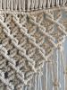 Macrame Wall Hanging- "Beth" | Wall Hangings by Rosie the Wanderer. Item made of cotton with fiber