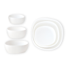 Cuadrado Nested Trio Bowls | Dinnerware by Tina Frey | Wescover Gallery at West Coast Craft SF 2019 in San Francisco. Item composed of synthetic