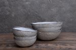 Open Leaf bowl - white matte | Dinnerware by Laima Ceramics. Item composed of stoneware