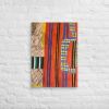 Canvas Print - Palestine's Resilience - Geometric Abstract | Work by Eman's Gallery