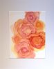 amber glow | abstract art original | Watercolor Painting in Paintings by Megan Spindler