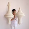 Saint V Crochet Pendant Lamp | Pendants by Hamimi