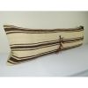 Vintage Hemp Turkish Bedding Kilim Pillow, Handwoven Kilim | Sham in Linens & Bedding by Vintage Pillows Store. Item composed of cotton and fiber