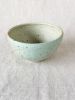 Bowl, Rice Bowl, Japanese Chawan - Seafoam, Modern Handmace Ceramics | Dinnerware by Tomoko Ceramics