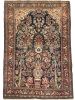FLOWER OF LIFE | Royal Vintage Joshegan Sarouk Rug | 3.6 x 5 | Area Rug in Rugs by The Loom House. Item composed of wool and fiber