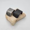 Iron Finger Pull Hand Forged Hammered Cabinet Hardware Black | Hardware by Element Hand Forged Hardware. Item made of steel compatible with rustic style