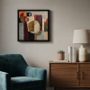 Totem | Oil And Acrylic Painting in Paintings by Sophie DUMONT.. Item made of canvas compatible with contemporary style