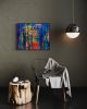 In the Woods | Oil And Acrylic Painting in Paintings by Checa Art. Item composed of canvas