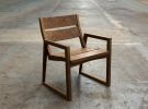 Minimalist Hardwood Lounge Chair: Modern Accent Armchair, Handmade in USA | Chairs by Marco Bogazzi