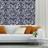 Lakota Damask Wallcovering: 24in wide x 10ft long | Wallpaper in Wall Treatments by Robin Ann Meyer. Item composed of paper compatible with contemporary and modern style