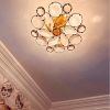 Alan Mirzahi SJ2043 Lloyd crystal semi-flush mount | Flush Mounts by Alan Mizrahi Lighting Design