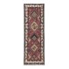 Vintage Animal Turkish Soumac Runner Rug 3'4'' x 9'2'' | Rugs by Vintage Pillows Store. Item composed of cotton