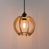 The lantern - Wooden hanging lamp (Price taxes included) | Pendants by Slice of wood / Tranche de bois