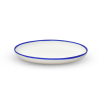 Ligne Large Plate | Dinnerware by Tina Frey. Item composed of stoneware