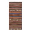 1970s Vintage Extra Long Turkish Stair Kilim Runner | Runner Rug in Rugs by Vintage Pillows Store. Item composed of wool and fiber