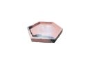 Blush Hex Tray | Decorative Tray in Decorative Objects by RAW & UNIQ
