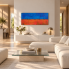 DUALITY | 130x55 | Oil And Acrylic Painting in Paintings by Lara Spadetto Art