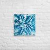 Canvas Print - Riptide - Fluid Abstract Exploding Blue Wave | Work by Eman's Gallery