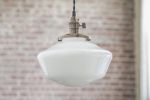 Pendant Lights - Schoolhouse Pendant - Model No. 7621 | Pendants by Peared Creation. Item composed of glass
