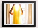 Yellow Dress | Photography by She Hit Pause. Item composed of paper