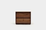 Oliver Nightstand | Storage by ARTLESS. Item composed of walnut