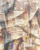 New York 49 – Abstract Aerial Cityscape Painting | Mixed Media in Paintings by Dario Moschetta