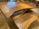 Walnut Live Edge Table - Handmade Wood Table - Dining Table | Tables by Tinella Wood. Item made of walnut & synthetic compatible with contemporary and country & farmhouse style