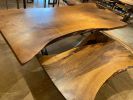 Walnut Live Edge Table - Handmade Wood Table - Dining Table | Tables by Tinella Collection. Item made of walnut & synthetic compatible with contemporary and country & farmhouse style