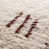 Beni ourain rug, brown and white moroccan rug | Area Rug in Rugs by Benicarpets