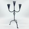 Hand Forged Iron Candelabra 27″ (68cm) | Candle Holder in Decorative Objects by edecrawzFC