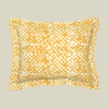 Pillow Sham Tjap, Curry | Pillows by Philomela Textiles & Wallpaper. Item composed of fabric