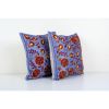Matching Suzani Textile Throw Pillow, Tree of Life Motifs Em | Cushion in Pillows by Vintage Pillows Store