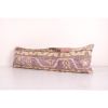 Vintage Turkish Oushak Rug Pillow, Faded Purple Kurdish Boho | Cushion in Pillows by Vintage Pillows Store