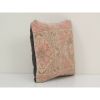 Muted Carpet Rug Pillow 14" x 14" | Sham in Linens & Bedding by Vintage Pillows Store. Item composed of cotton & fiber