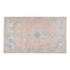 Handwoven Large Entryway Carpet from Turkey, Wool Faded Turk | Area Rug in Rugs by Vintage Pillows Store. Item composed of cotton