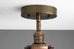 Skyscraper Ceiling Lamps - Model No. 5774 | Flush Mounts by Peared Creation. Item composed of brass & glass